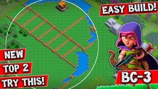 NEW BARBARIAN CAMP 3 ( BC3 ) BASE LAYOUT EASY BUILD | BEST BARBARIAN CAMP BASE | CLASH OF CLANS
