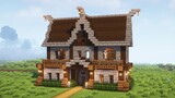 Minecraft: How to Build a Medieval House| Minecraft Tutorial