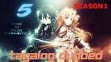 Sword Art Online season 1 episode 5 Tagalog Dubbed