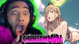 POWER AND MAKIMA GOT ME SCREAMING WITHOUT THE S!!! | Chainsaw Man Opening & Ending Reaction!!!