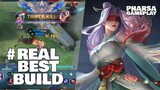 PHARSA Gameplay with Real Best Build // Top Globals Items Mistake // Mobile Legends