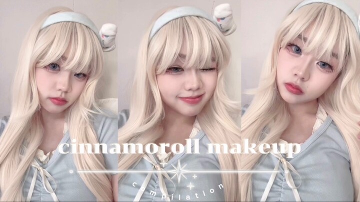 Cinnamoroll makeup vid compilation by iel