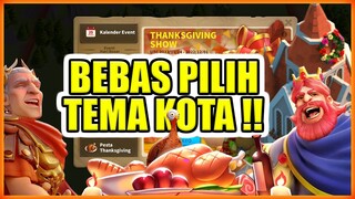 EVENT BEBAS PILIH TEMA SKIN KOTA !! THANKSGIVING SHOW !!