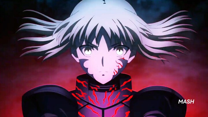 AMV - Fate/Stay Night HF | Saber Alter vs Medusa Pake Lagu Yang Lagi Trending Di Medsos🤯