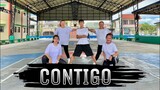 CONTIGO - Dance Fitness Remix | Djrenzy ft Stepkrew girls
