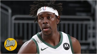 Jrue Holiday's plus/minus in the first 3 games of this series is +88 🤯 | The Jump