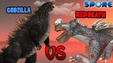 Godzilla vs Red Death | SPORE
