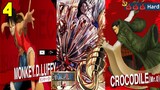 Luffy vs Crocodile Full Fight - One Piece: Pirate Warriors 4 Indonesia (HARD MODE) - 4