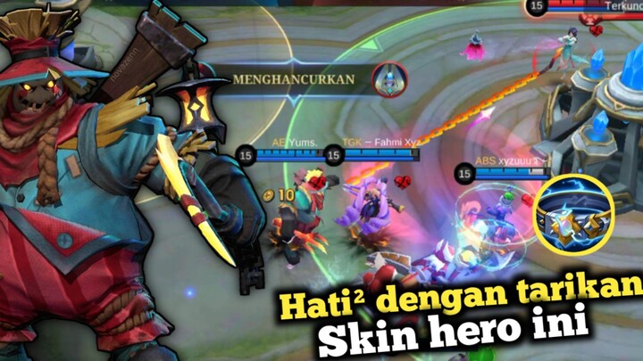 Berhati-hatilah dengan skin ini!? skin auto aim!? tarikan malapetaka - Mobile Legends