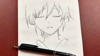 How to draw anime boy | easy anime drawings