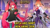 Layla & Fanny New Anime Skin Short Gameplay - Mobile Legends Bang Bang