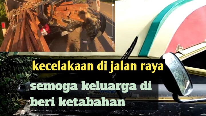 Kecelakaan truk di jalan raya