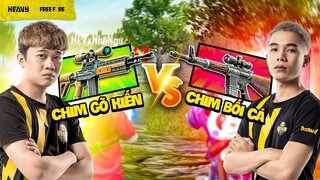 Đâu là khẩu súng mạnh nhất giữa Chim Gõ Kiến và Chim Bói Cá | HEAVY Free Fire