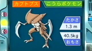 オーキド博士のポケモン講座(カブトプス)