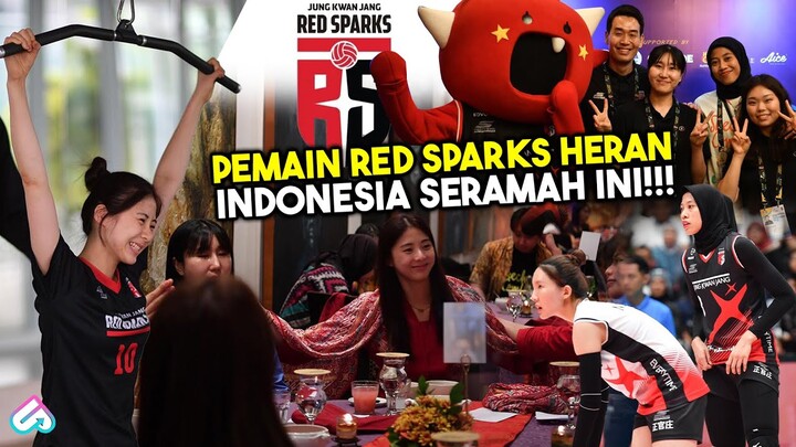 REBUTAN MANGGIS DAN MENYALA ABANGKU TRENDING DI KOREA! 10 Keceriaan Pemain Red Sparks di Indonesia