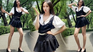 【大伊美】王心凌爱你竖版全曲翻跳！甜妹暴击～