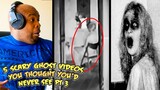 5 SCARY Ghost Videos You THOUGHT You Would NEVER SEE PT 3 REACTION