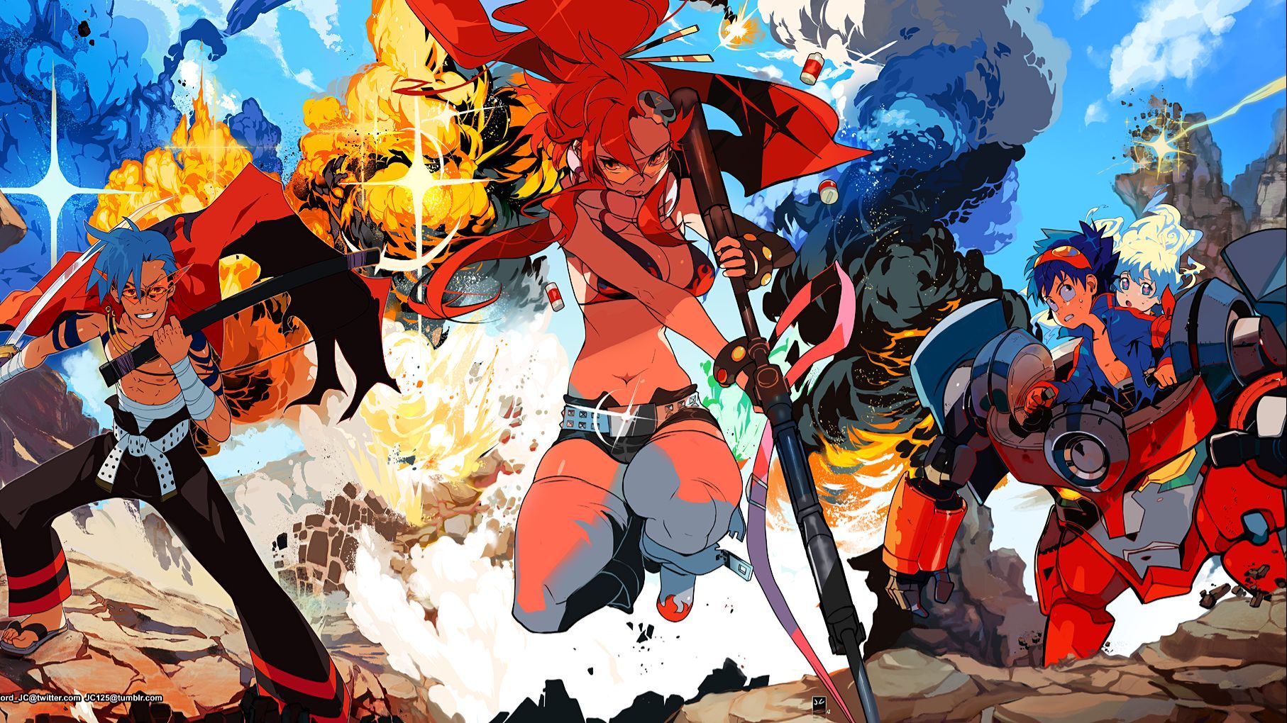 Gurren Lagann The Movie - Filmes ganha novo lançamento em 4K - AnimeNew