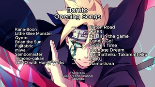 Boruto Opening Songs #boruto #borutonextgenerations