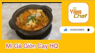 Mì Gà Giòn Cay Hàn Quốc | Mì cay ăn ngon cùng gà giòn hàn quốc | Mì siêu cay | #8