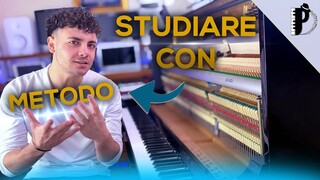 COME STUDIARE IL PIANOFORTE CON METODO