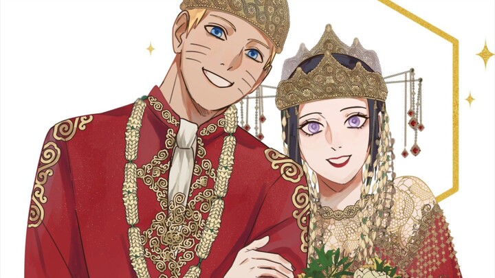 happy wedding anniversary naruhina ❤💜 23 Maret 2024