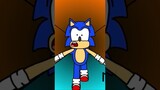 SONIC is getting CHASED By Sonic.Exe Apparition #shorts