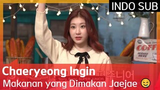 Chaeryeong Ingin Makanan yang Dimakan Jaejae 🤤 #IdolSongDictationContest2  🇮🇩SUB INDO🇮🇩