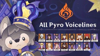 Imaginarium Theater | All Pyro Characters Voicelines [JP]
