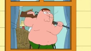 Pete yang menggunakan bendera Amerika sebagai tisu toilet [Family Guy]