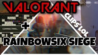 Random Valorant + Rainbow six siege clips