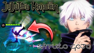 MOST SHOCKING MOMENT IN JUJUTSU KAISEN 😱😱 | Gusion as Saturo Gojo in Mobile Legends |