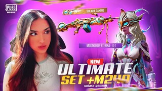 NEW MOONDROP ETERNA ULTIMATE SET + M249 MAX || PUBG MOBILE 🔥