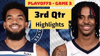 Memphis Grizzlies vs. Minnesota Timberwolves Full Highlights 3rd QTR | April 21 | 2022 NBA Season