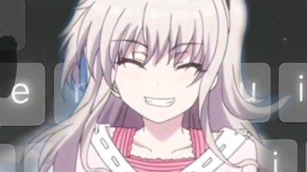 Press F to escape from the three-dimensional world and meet Tomori Nao