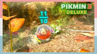 Pikmin Dragging (Scorch Guard) A Suit Upgrade Back To Spaceship Base | Pikmin 3 Deluxe