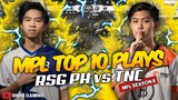 TNC vs RSG PH Top 10 Plays Of The Game | MPL-PH Season 8 Week 6