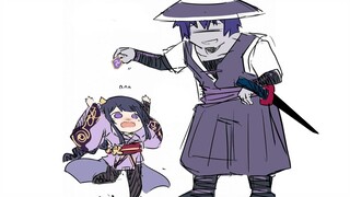 [Komik Audio Dampak Genshin] Mata Dewa Raiden Kecil