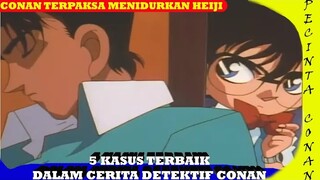 5 KASUS TERBAIK DI DALAM CERITA DETEKTIF CONAN