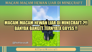 MACAM-MACAM HEWAN LIAR DI MINECRAFT ❓❓❗❗