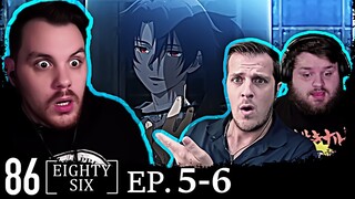 86 Eighty Six Episode 5 and 6 REACTION || Group Anime Reaction