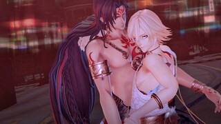 [Onmyoji MMD] The Dangerous Party of Emperor Shak* and Ashura