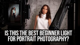 This Might be one of the BEST BEGINNER LIGHTS for Portrait Photography.