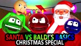 BALDI'S BASICS VS SANTA CLAUS! Christmas SPECIAL! Baldi Minecraft Animation Game