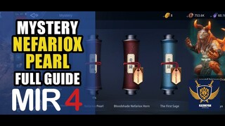 Nefariox Pearl Mystery FULL GUIDE | MIR4 Mystery Full Guide (Clue 1, 2, 3, 4, 5, 6 ,7, and 8)