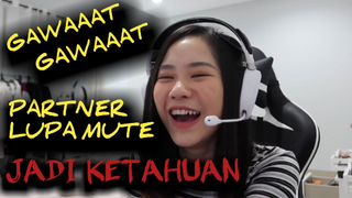 Gawaaat gawaaat❗❗ partner lupa mute❌ jadi ketahuan !!!