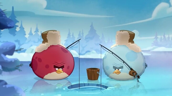 [Animasi pendek/video promosi]Pada Musim Finn Ice-Angry Birds