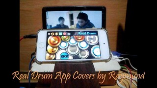 Hinder - Lips of an Angel (Rockusticband and Real Drum App Covers by Raymund)