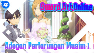 Adegan Pertarungan Musim 1 Sword Art Online_4