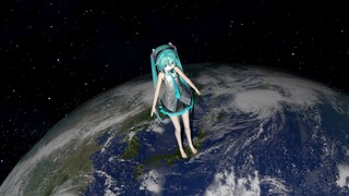 【MMD Size】Miku Jump Biger 10W~100W